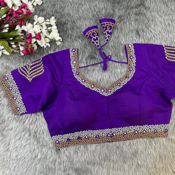 BEAUTIFUL HANDWORK PARTYWEAR BLOUSE