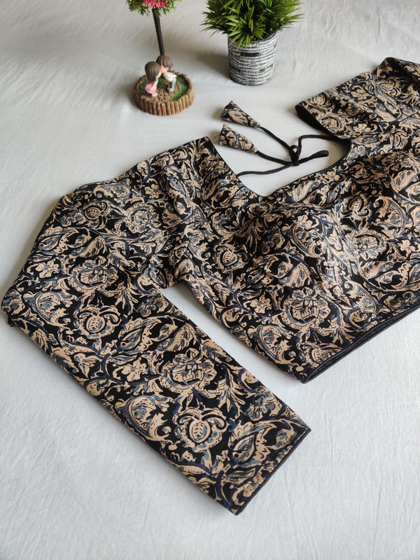 Kalamkari Print Blouse